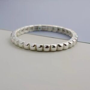 Roxanne Assoulin -  Bit X Bit Silver Stretch Bracelet
